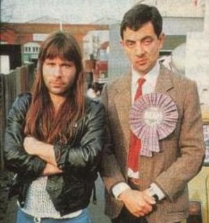 Bruce Dickinson & Mr. Bean
