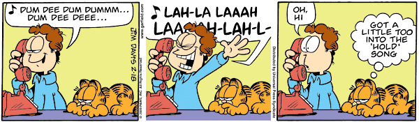 Garfield - The 'Hold' Song