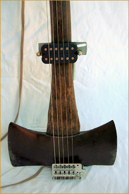 Lumber Jack's Axe Guitar