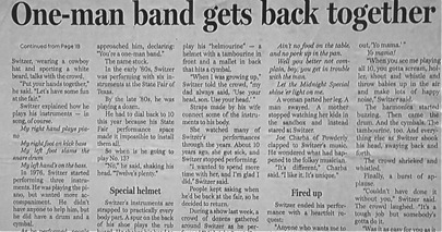 One-man band gets back together