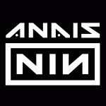 Anais Nin in the style of Nine Inch Nails