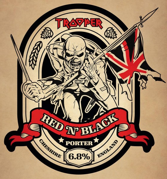 Iron Maiden: Trooper Red ‘N’ Black