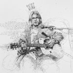 Vince Low, Simply Scribbly exhibition in Singapore, «Kurt Cobain»